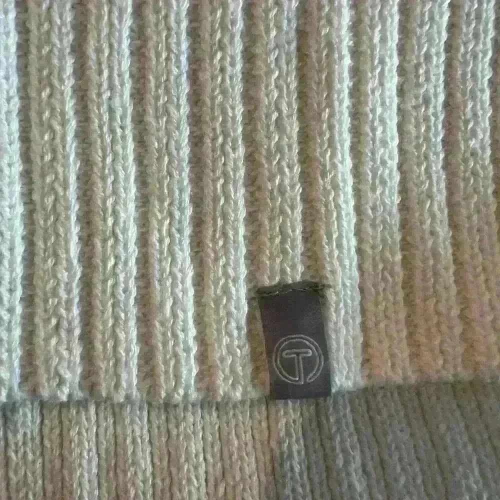 T By Talbots Multi Stripe Crewneck High-Low Sweat… - image 5